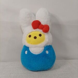 Peeps x Hello Kitty and Friends White Bunny Blue Outfit Plush Sanrio Easter 10"